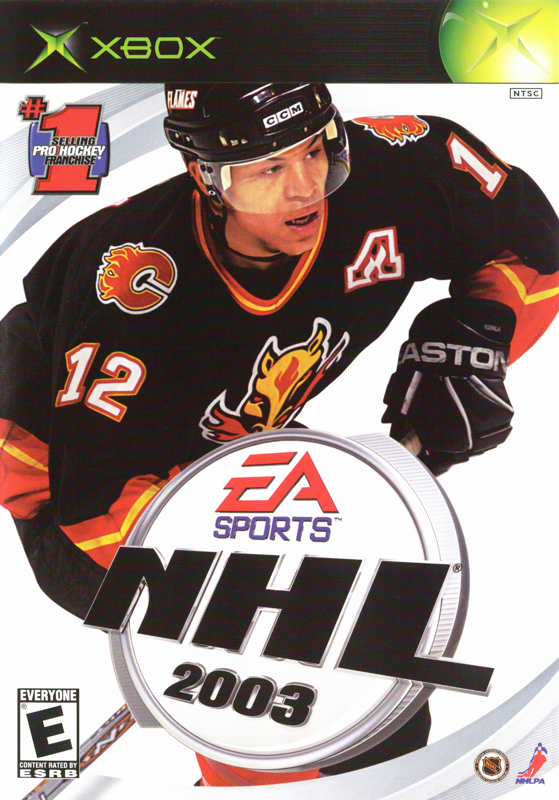 NHL 2003 box art for Xbox